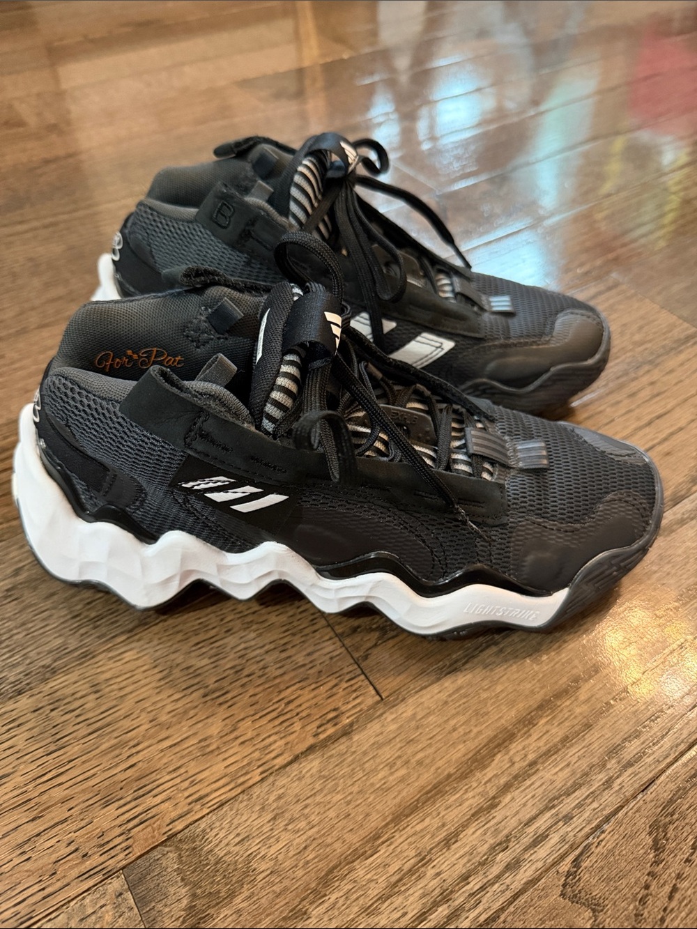 Adidas Exhibit B Candance PE Black Athletic Sneakers men’s 7.5